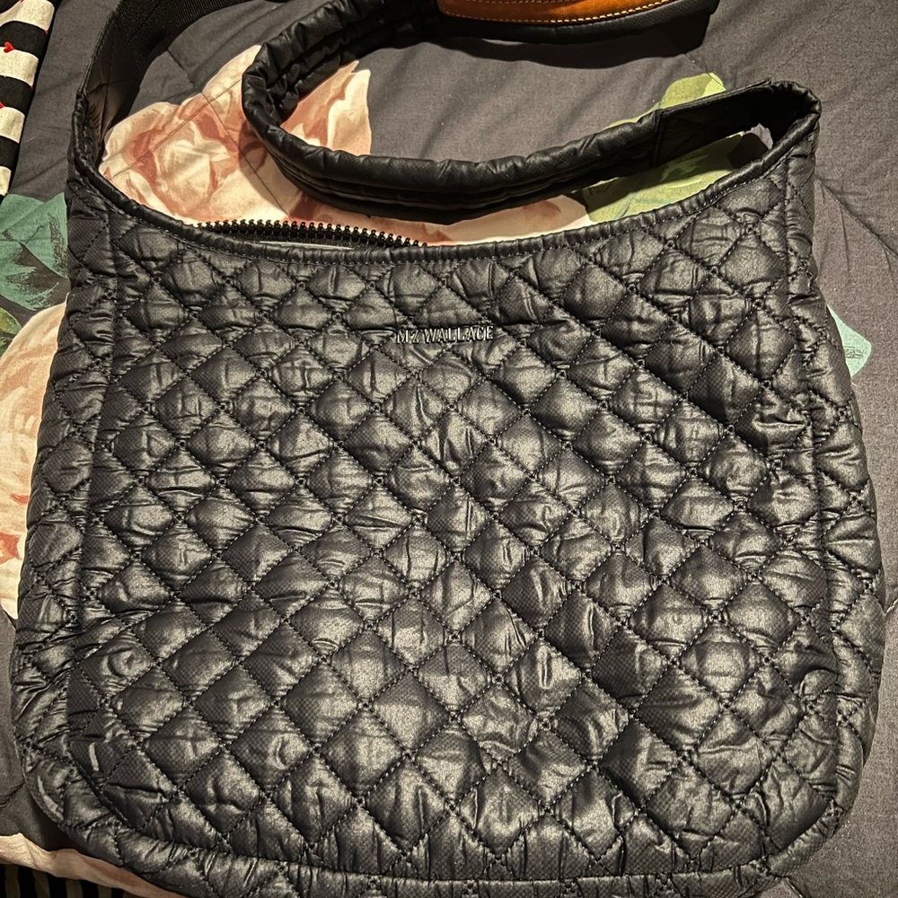 Gently used MZ Wallace Parker Deluxe Crossbody Bag